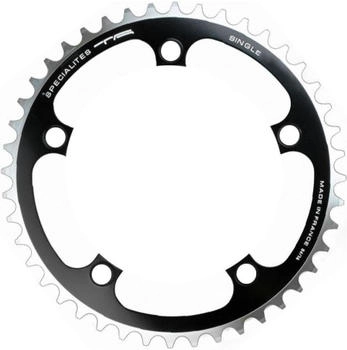 T+A TA Kettenblatt Single, 5-Arm, 130 mm Lochkreis schwarz 44 Zähne