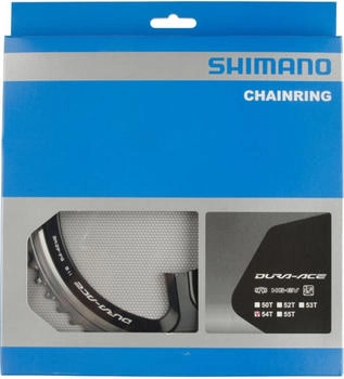 Shimano Kettenblatt DURA-ACE FC-9000 55 Z&auml;hne Silber/Schwarz