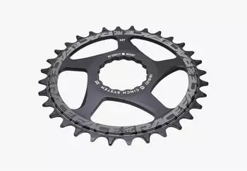 Race Face Cinch Direct Mount Kettenblatt, 52mm, 34 Z., matte black