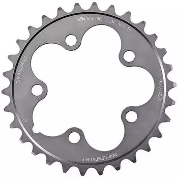 BBB Triplegear Bcr-16s 74 Bcd Kettenblatt 30t Anthracite