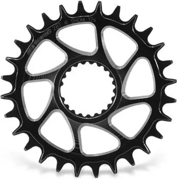 Garbaruk Shimano M7100/m8100 Kettenblatt 34t Black