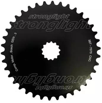Stronglight SA Boschgen3 Kettenblatt Schwarz Einheitsgröße