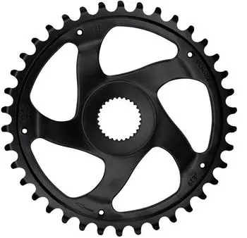 KMC Bosch Gen4/gen5 7 Mm Kettenblatt 38t Black