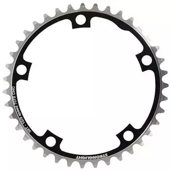 Stronglight Zircal 7075 T6 Kettenblatt Silber,Schwarz 44 zähne