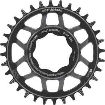 e*thirteen Helix Core Tq Hpr50 Dm 21.5mm Offset Kettenblatt 32t Black