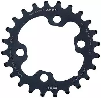 BBB Mtbgear Bcr-101s Bcd 64 Kettenblatt 24t Black