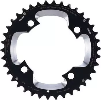 BBB Kettenblatt MTB Gear comp. 3x10 Shimano 38T/104mm anthrazit