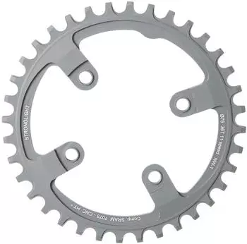 Stronglight Kettenblatt MTB Sram 1x11 für XX1 4-Arm 36Z mit Gewinde grau HT³ schwarz sans taille