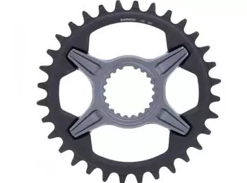 Shimano SLX SM-CRM75 Direct-Mount Chainring Black, 32T