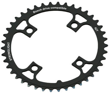 Stronglight E-Bike Chainring Bosch Gen1/3, Brose black 42T