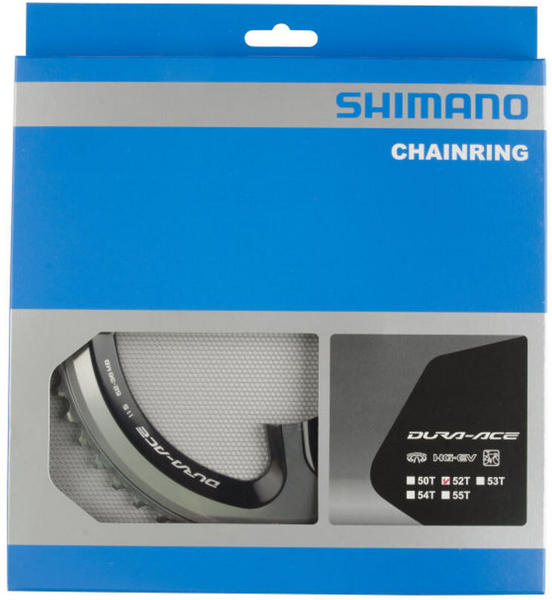 Shimano Dura-Ace FC-9000 Chainring 11-fach MB silver/black 52T