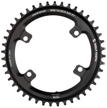 Wolf Tooth Components Chainring Ø110mm BCD 4-Loch GRX black 38T