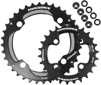 Race Face Turbine Set 4 Bolt 26/36 2x schwarz
