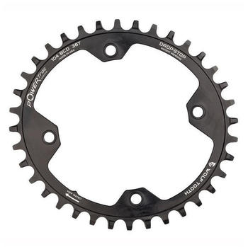 Wolf Tooth Components Elliptisches Chainring 12-fach Ø104mm BCD black 32T