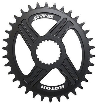 Rotor QX1 Q-Ring Ovales MTB Kettenblatt 1x12-fach Shimano schwarz 36