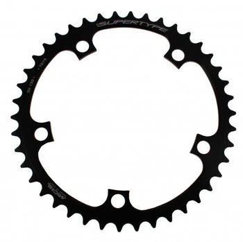 Miche Kettenblattschraubenset Shimano Supertype Shimano Supertype 38T 130 mm schwarz