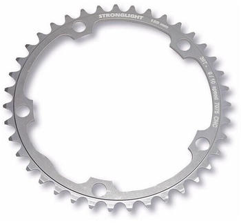 Stronglight 135 Bcd Adaptable Campagnolo Chainring silver (39)