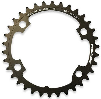 Stronglight Ct2 Durace Di2 110 Bcd Chainring Black (36)