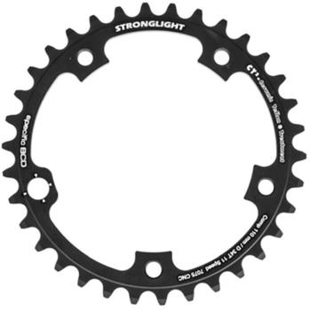 Stronglight Ct2 110 Bcd Adaptable Campagnolo Chainring Black (36)