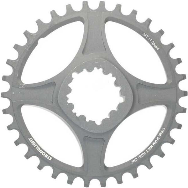 Stronglight Mtb Sram Direct Mount 6 Mm Offset Chainring silver (26)