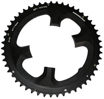 Stronglight Compatible Durace Di2 110 Bcd Chainring Black (51)