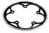 TA Specialites Ta Exterior For Shimano Ultegra/105 110 Bcd Chainring Black (53)