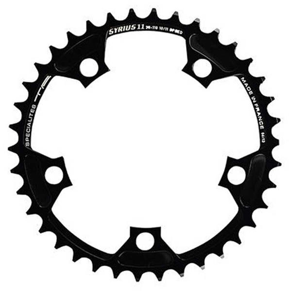 TA Specialites Ta 5b Compact For Shimano 110 Bcd Chainring Black (52)