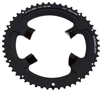 Stronglight Shimano 110 Bcd Chainring Compatible With 52t Black (39)