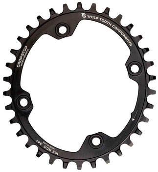 Wolf Tooth Components 104 Bcd Oval Chainring Black (32)