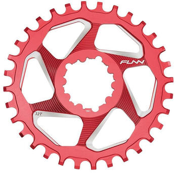 FUNN Solo Dx 6 Mm Offset Chainring silver (32)