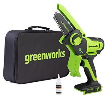 Greenworks 24V Mini-Kettensäge 4-Zoll (ohne Akku und Ladegerät)