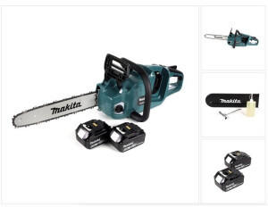 Makita DUC 355 G2 (mit 2x 6,0 Ah Akku ohne Ladeger&auml;t)