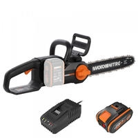 Worx Akku-Kettens&auml;ge "WG350E Nitro Profi" leistungsstarke Holzs&auml;ge, 10m/s, inkl.