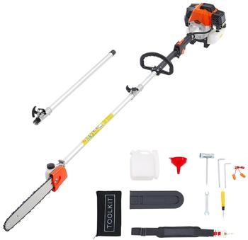 VEVOR Benzin Hochentaster 52 ccm 2-Takt mit 2,2–2,94 m ausziehbarer Stange