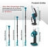 Yofidra Akku-Hochentaster 3-in-1 bürstenlos mit Teleskop blau