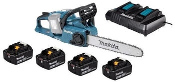 Makita DUC353PG4 inkl. 4 6Ah Akkus und Doppel-Ladegerät