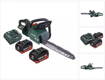 Metabo MS 36-18 LTX BL 40 Akku 36 V ( 2x 18 V ) 40 cm 22 m/s Brushless + 2x Akku 10,0 Ah + Ladeger&auml;t