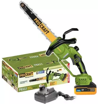PROCRAFT PKA33-1B Akku Kettens&auml;ge 20 V 304 mm Brushless + 1x Akku 4,0 Ah + Ladeger&auml;t