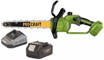 PROCRAFT PKA33-BB 20 V 304 mm Brushless + 1x Akku 4,0 Ah + Ladeger&auml;t