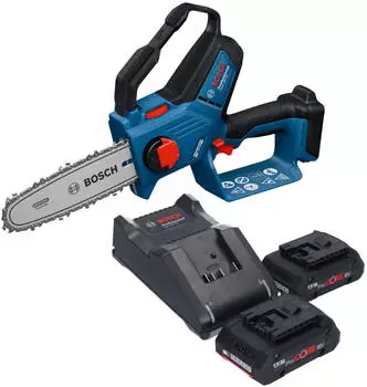 Bosch Professional GKE 18V-20 + 2 × ProCORE18V 4,0 Ah + GAL 18V-40 Ladegerät