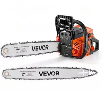 VEVOR Benzin Kettens&auml;ge 62 cc 20+20 Zoll