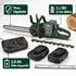 Gartenmeister GMAK 36/40 Akku-Kettensäge Set 2x18V 2Ah, 40cm (WF-982186)