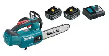 Makita DUC254 RT2 (2x Akku BL1850B und Ladeger&auml;t DC18RC)