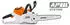 25 cm, ohne Akku, ohne Ladegerät, Stihl Picco Micro 3 (PM3): Stihl MSA 160 C-BQ