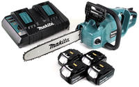 Duc 353 Pg4 Akku Kettens&auml;ge 36v ( 2x18v ) Brushless 35 Cm + 4x 6,0 Ah Akku +
