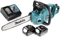 Duc 353 Rt2 Akku Kettens&auml;ge 36v ( 2x18v ) Brushless 35 Cm + 2x 5,0 Ah Akku +