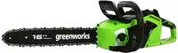 Greenworks GR2005807, Greenworks Piła łańcuchowa GD40CS18 40 V 40 cm (Akku