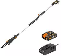 Worx WG349E, Worx Nitro WG325E AkkuAstkettens&auml;ge auf Teleskopschaft2Ah 20V...