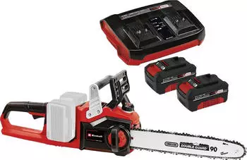 Einhell GP-LC 36/35 Li (mit 2 Akkus 4 Ah und Doppelladeger&auml;t)