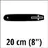 Einhell Ersatz-Sägeschwert 20cm 1,1mm für GC-EC 7520 T (4500154)